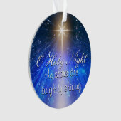 O Heilige Night Ornament (voorkant)