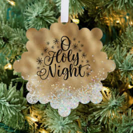 O Heilige Night Ornament Kaart