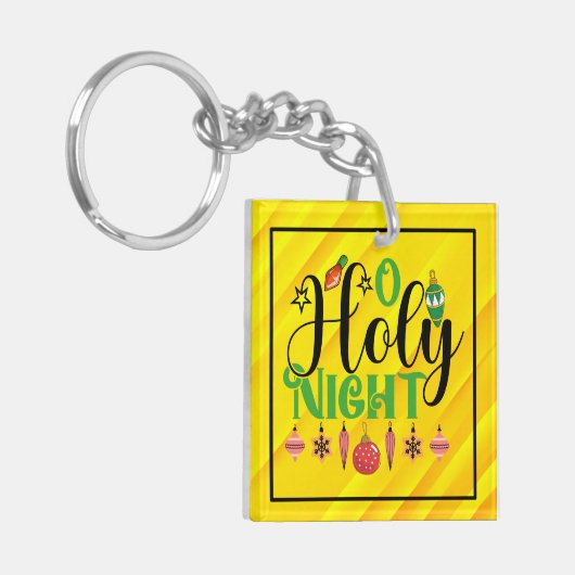 O Heilige Night Sleutelhanger (Voorkant Links)