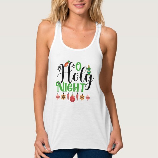O Heilige Night Tanktop (Voorkant)