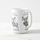 O hert, het is al kerst! koffiemok (Voorkant rechts)