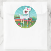 O hert! Kleurrijke albino Stickers (Tas)