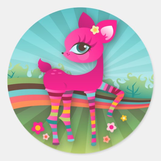 O hert! Rainbow Fun Stickers (Voorkant)