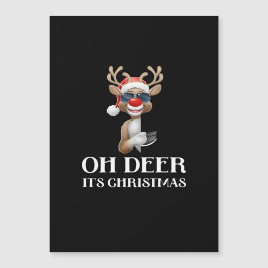 O, hertog het is kerst rendier stijl (Voorkant)