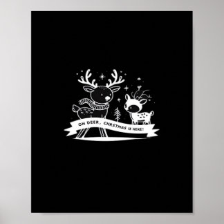 O hertogin Kerstfeest Vakantie Stijl Poster