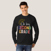 O Hey Tweede graad leraar student 2e graad terug T-shirt (Voorkant volledig)