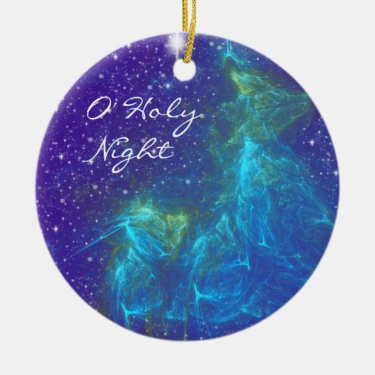 O’ HOLY NGHT KERAMISCH ORNAMENT (Voorkant)