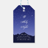 O Holy Night Cadeau Label Cadeaulabel (Voorkant)
