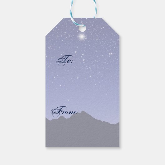 O Holy Night Cadeau Label Cadeaulabel (Achterkant)