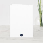 O Holy Night Nativity Card Kaart (Achterkant)