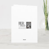 O Holy Night Starry Sky with Deer and Dove Card Kaart (Achterkant)