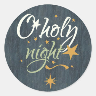 O Holy Night sticker