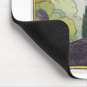 O is de oude uil die in een boom zit muismat (Hoek)