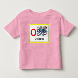 O is voor Octopus Kinder Shirts