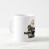O is voor Otter Koffiemok (Voorkant links)