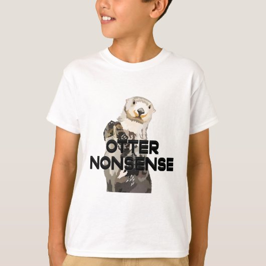 O is voor Otter T-shirt (Voorkant)