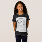 O is voor uil t-shirt (Voorkant volledig)