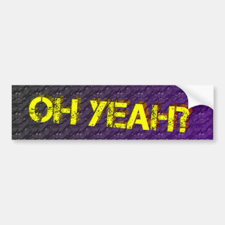 O Ja Bumpersticker
