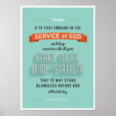 O ja die Embark. LDS druk op poster papier. (Voorkant)