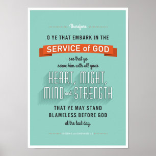 O ja die Embark. LDS druk op poster papier.