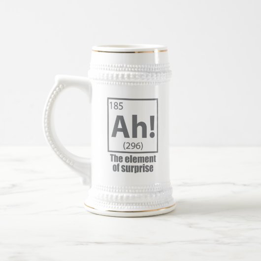 O, ja. Element of Surprise Funny Chemistry Joke Bierpul (Links)