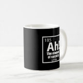 O, ja. Element of Surprise Funny Chemistry Joke Koffiemok (Voorkant rechts)
