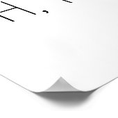 O ja! - Minimalistisch Poster (Hoek)