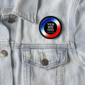 O Ja, we deden Obama - Button (In situ)