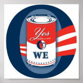 "O, ja we kunnen" Poster (Voorkant)