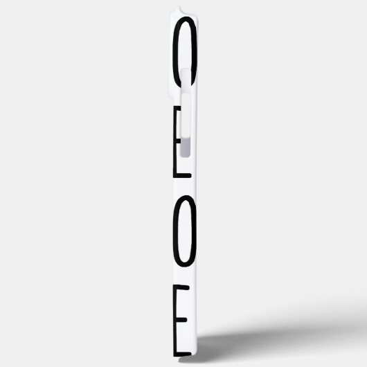 O JE! Case-Mate iPhone CASE (Achterkant / Links)