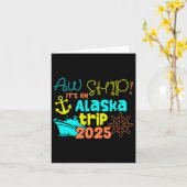 O jee! Het is een Alaska reis 2025 Kaart (Gele Bloem)