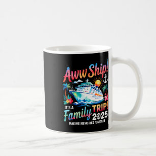 O jee! Het is een gezinstrip 2025 Familie Matching Koffiemok