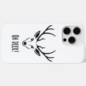"O jee!" iPhone Hoesje (Achterkant (horizontaal))