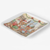O jee, Kerstmis is er! Papieren borden Bordje (Gebogen)