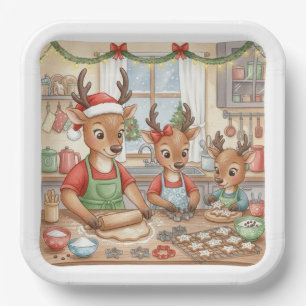 O jee, Kerstmis is er! Papieren borden Bordje