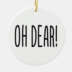 O JEMINEE! KERAMISCH ORNAMENT