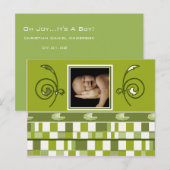 O Jo... Het Is Een Jongen! Briefkaart (Voorkant / Achterkant)