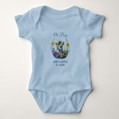 O jongen! Baby Giraffe Baby Borrel Romper (Voorkant)