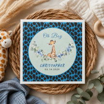 O jongen! Baby Giraffe Baby Shower 