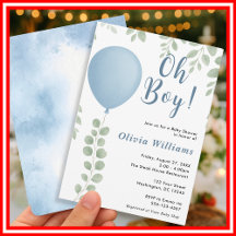 O jongen baby shower