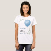 O Jongen Baby Shower T-shirt (Voorkant volledig)