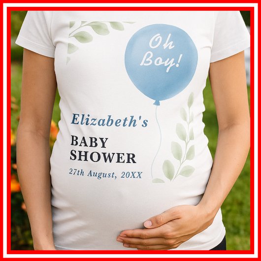 O Jongen Baby Shower T-shirt