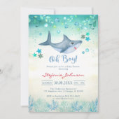 O jongen baby shower uitnodiging (Voorkant)