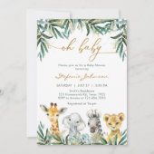 O jongen baby shower uitnodiging (Voorkant)