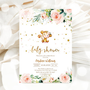 O jongen baby shower uitnodiging