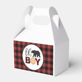 O Jongen Beer Buffalo Schotland Babyshower Bedankdoosjes