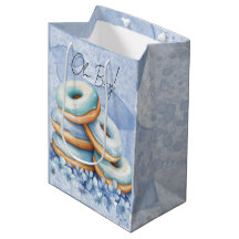 O Jongen Blauwe Donuts Baby Shower