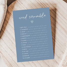 O jongen Boho Minimalistisch Woordzoekspel voor on