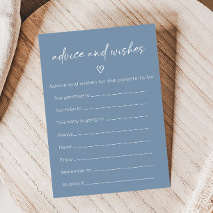 O Jongen Boho Minimalistische Shower Advies & Wens