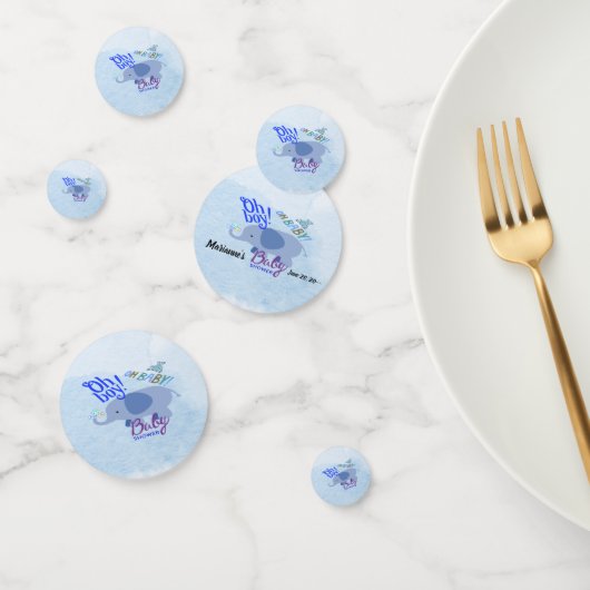 O Jongen, Het Is Een Baby Shower Confetti (Groep)